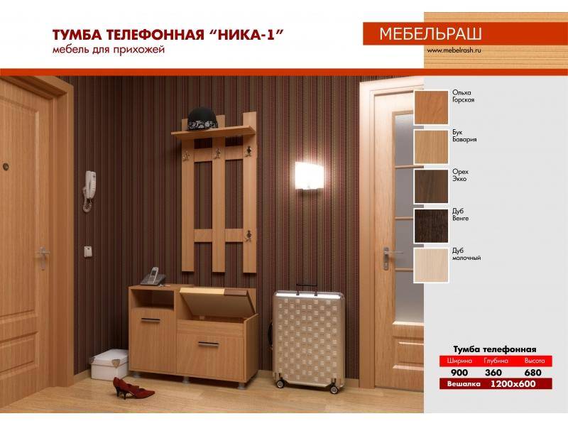 прихожая прямая ника 1 в Армавире