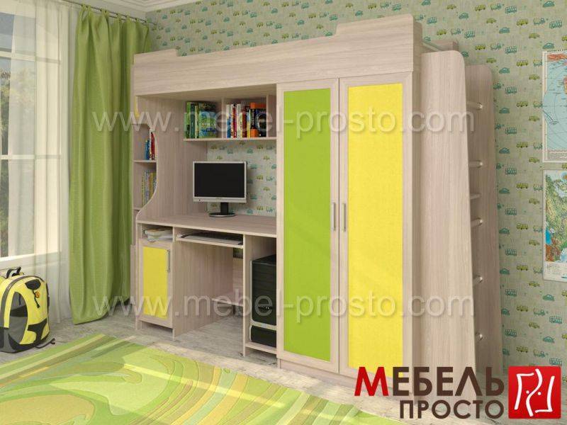 детская кровать-чердак карлсон модульный в Армавире