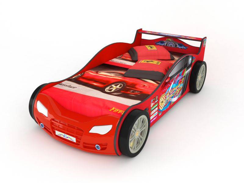 кровать машина rх800е red (190*90) gsr-8015r в Армавире