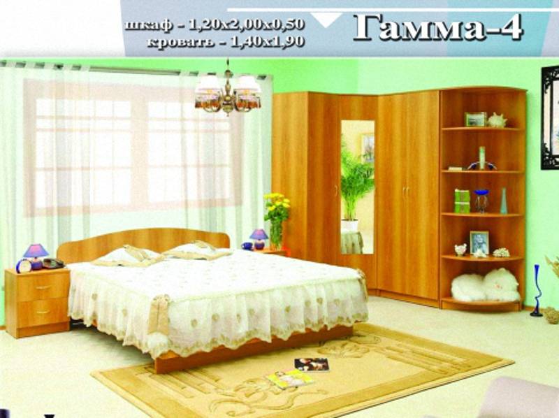 спальный гарнитур «гамма 4» в Армавире
