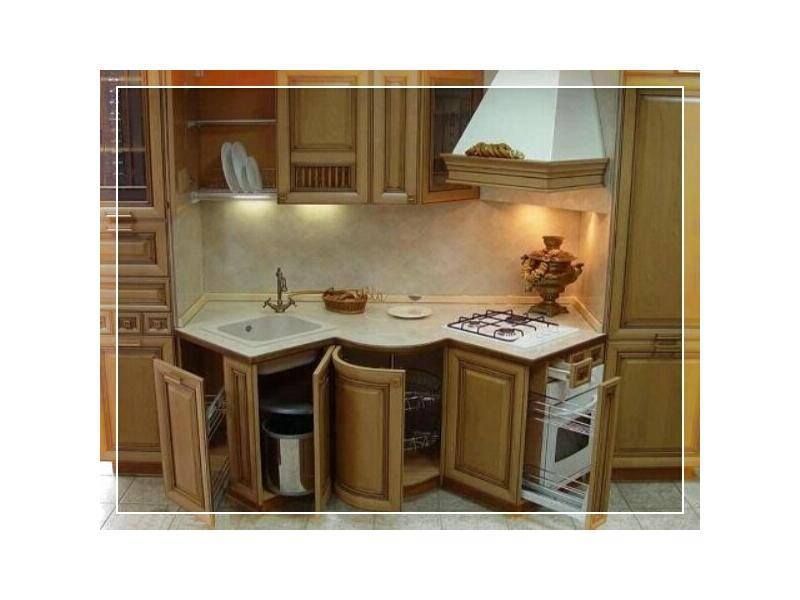 современная кухня из массива в Армавире