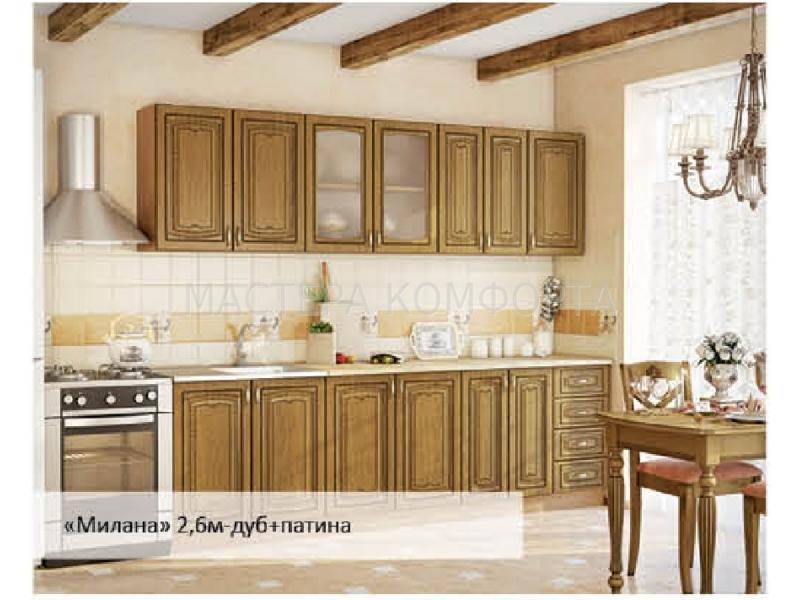 кухня мдф пвх классика милана в Армавире