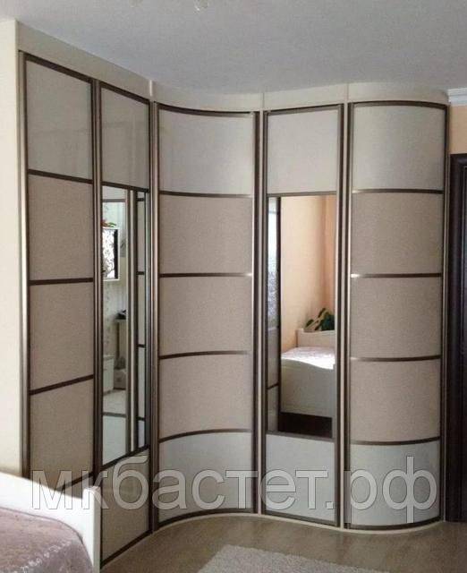 радиусный шкаф-купе р-7 в Армавире