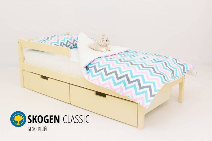 детская кровать skogen classic бежевый в Армавире