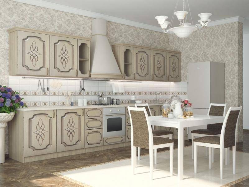 кухонный гарнитур прямой колибри в Армавире