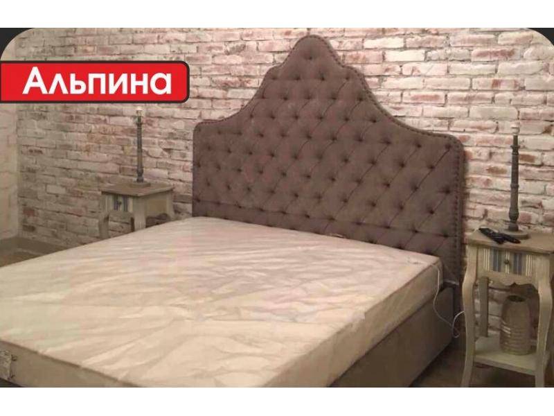 кровать с высоким изголовьем альпина в Армавире