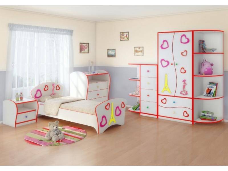 спальный гарнитур соната kids для девочки в Армавире
