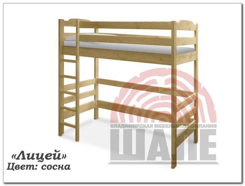 детская кровать из дерева лицей в Армавире