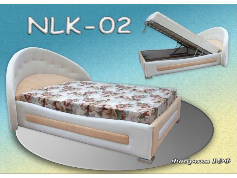 мягкая кровать с подъемным механизмом nlk-02 в Армавире