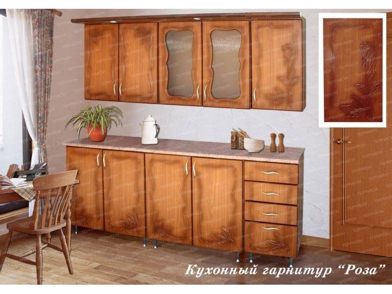 кухонный гарнитур прямой роза в Армавире