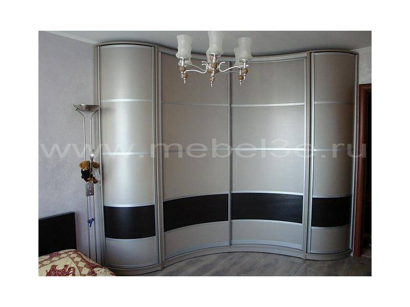радиусный шкаф-купе 2600х2600 в Армавире