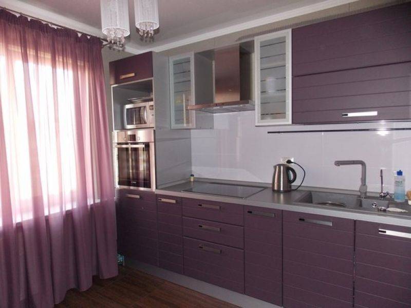 фиолетовая кухня в Армавире
