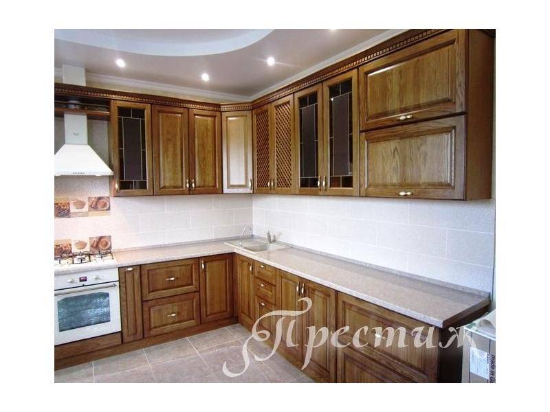кухня из массива дерева классика в Армавире