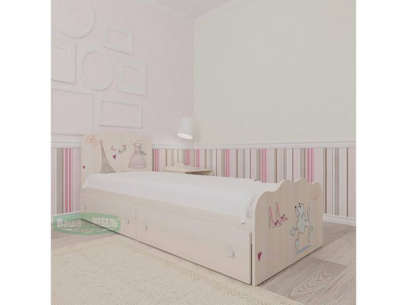 кровать детская односпальная bed paris в Армавире