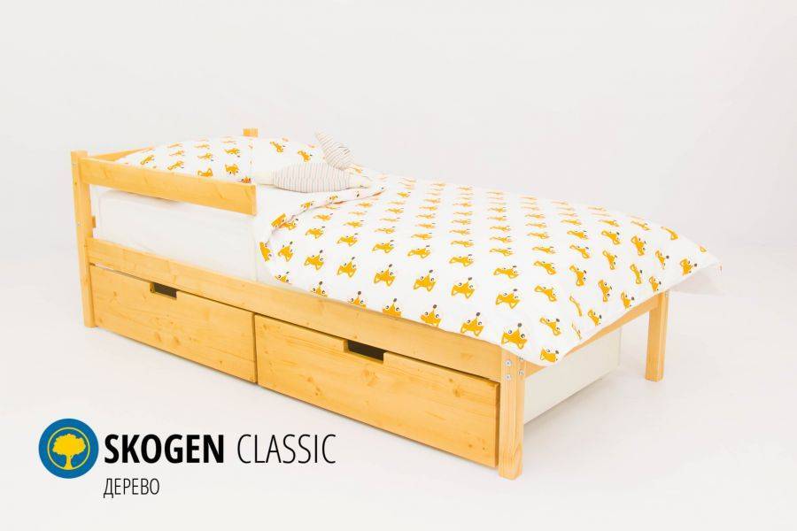 детская кровать skogen classic дерево в Армавире