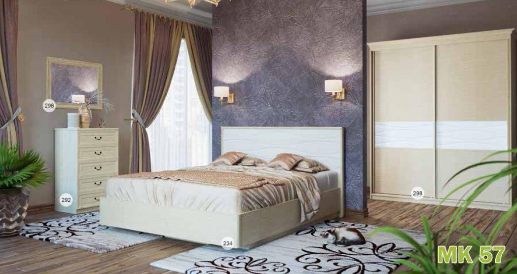 кровать 234 спальня мк 57 в Армавире