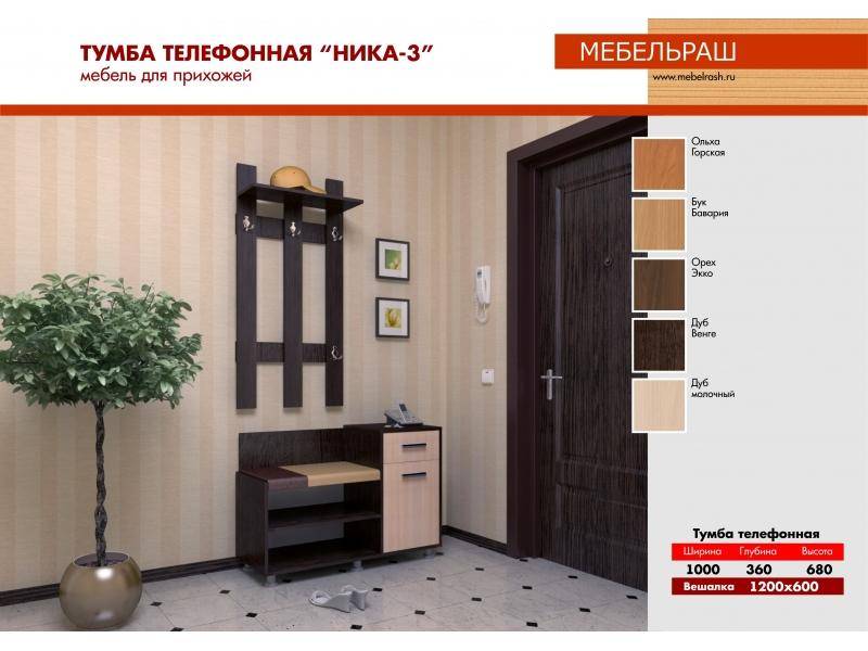 прихожая прямая ника 3 в Армавире