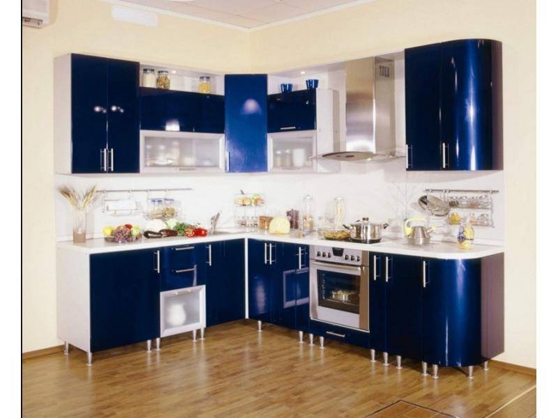 глянцевая угловая кухня в Армавире