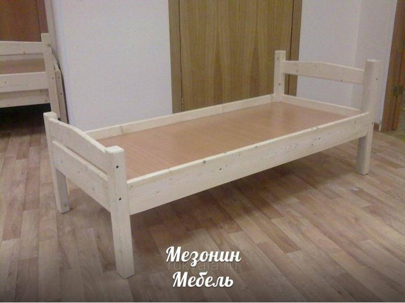 кровать детская из массива мезонин эко в Армавире