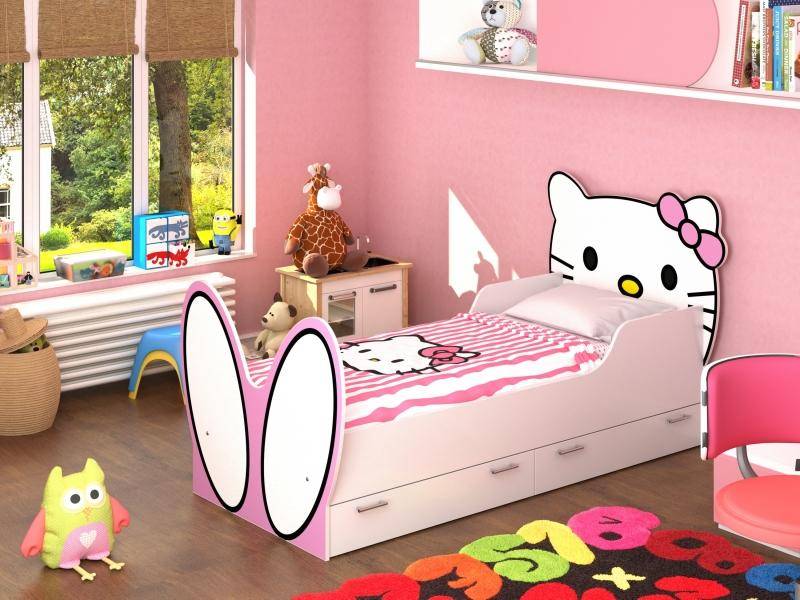 кроватка hello kitty в Армавире