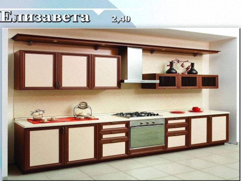 кухня прямая «елизавета» в Армавире