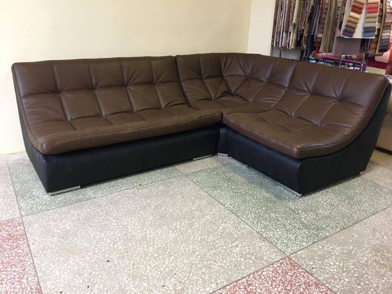 модульный угловой кожаный диван ланкастер в Армавире