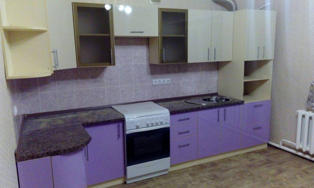угловая комбинированная кухня в Армавире