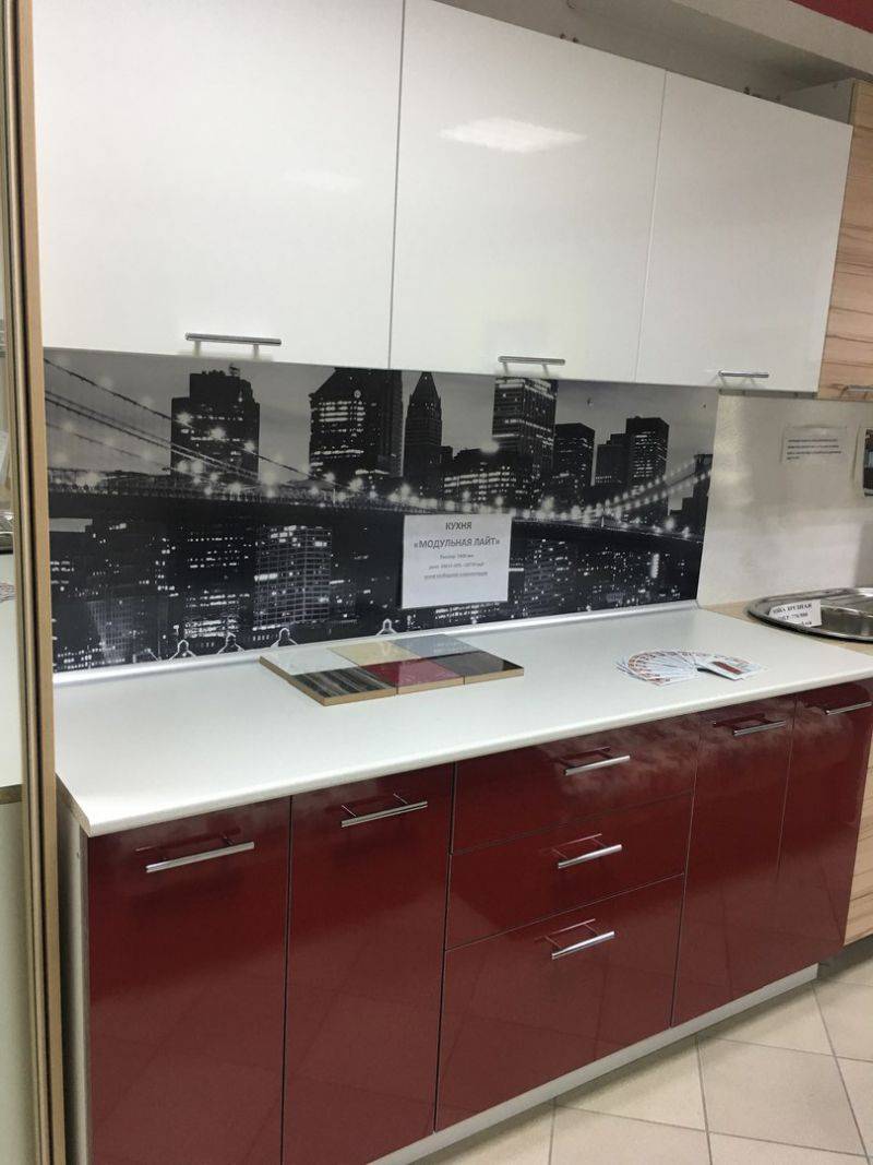 кухня из пластика 1,8м в Армавире