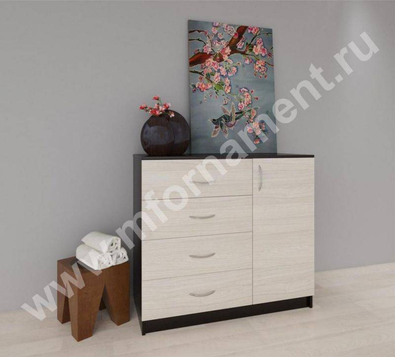 комод (4 ящика 1дверь) в Армавире