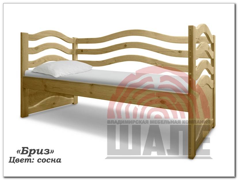 кровать с высокой спинкой бриз в Армавире