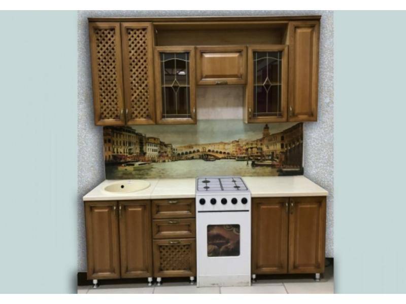 кухня с фасадами массив дуба в Армавире