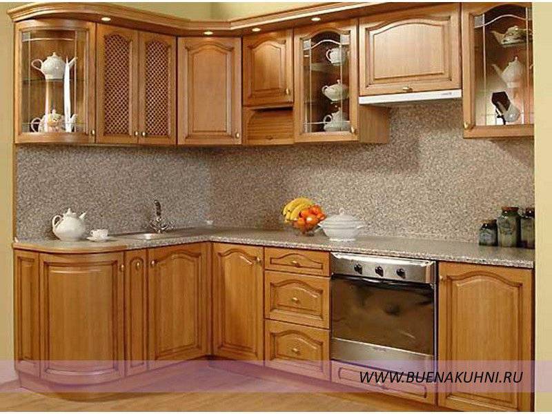 угловая кухня классика в Армавире
