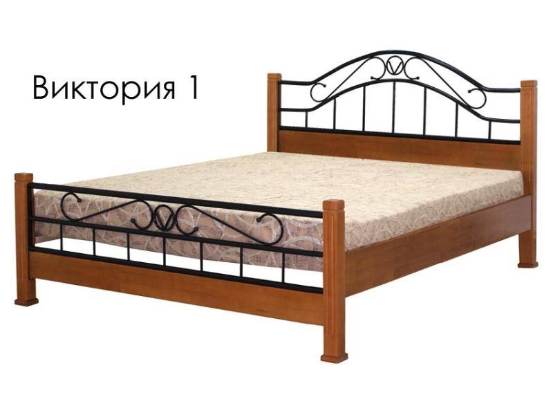 кровать виктория 1из массива сосны с элементами ковки в Армавире