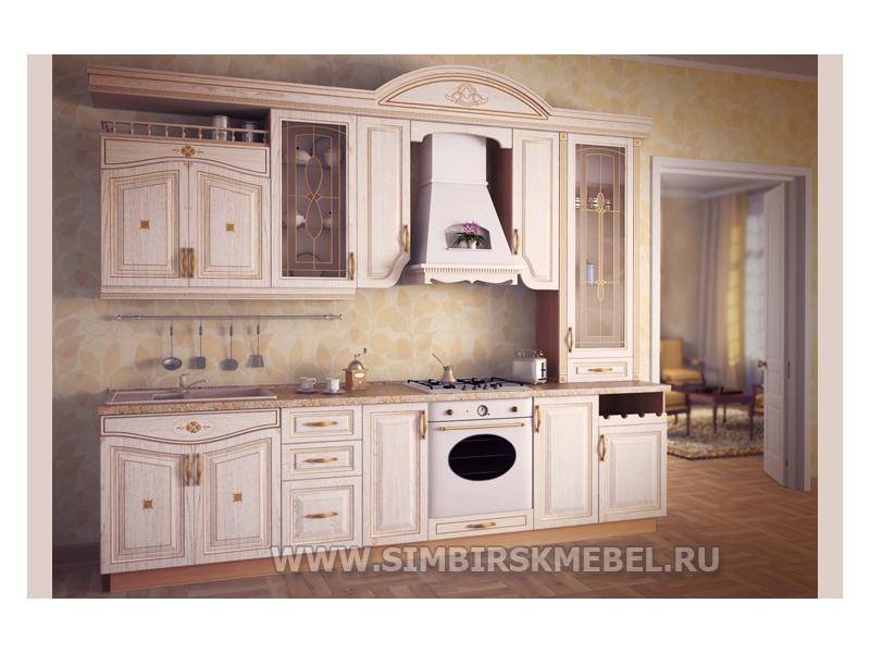 кухонный гарнитур прямой анастасия в Армавире