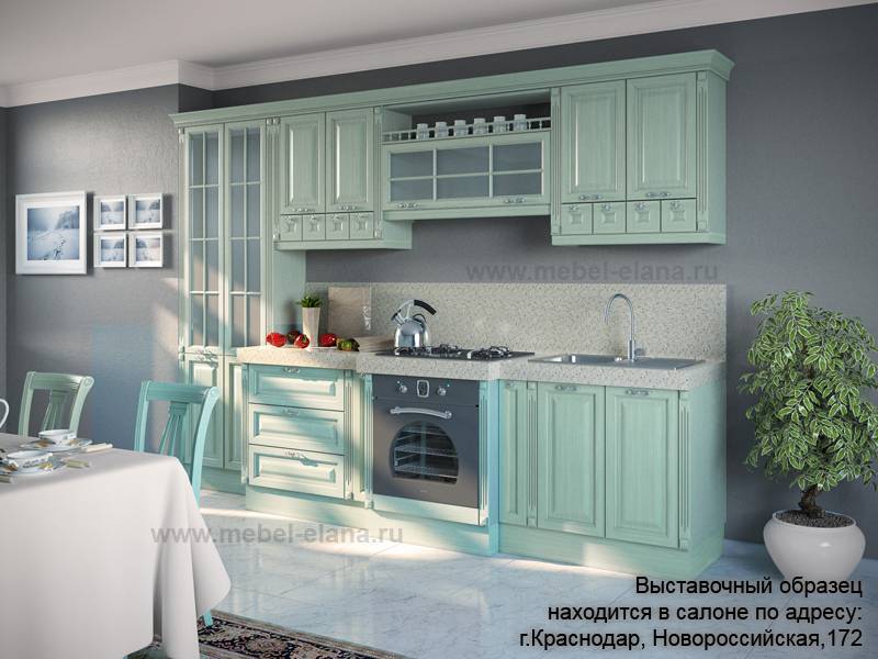 кухня из массива шервуд 9 в Армавире