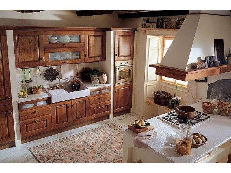 кухня арт из массива 003 в Армавире