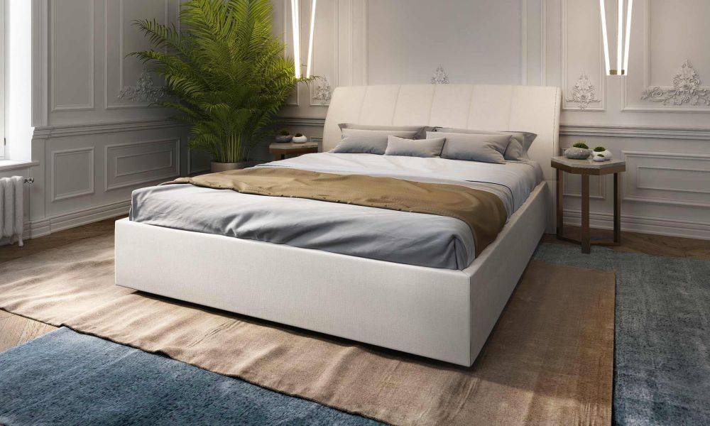 кровать orchidea (орхидея) с изогнутым изголовьем в Армавире