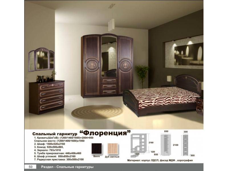 спальня флоренция в Армавире