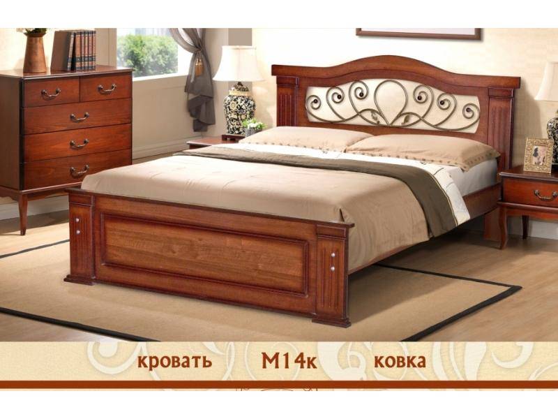 кровать м 14 с коваными элементами в Армавире