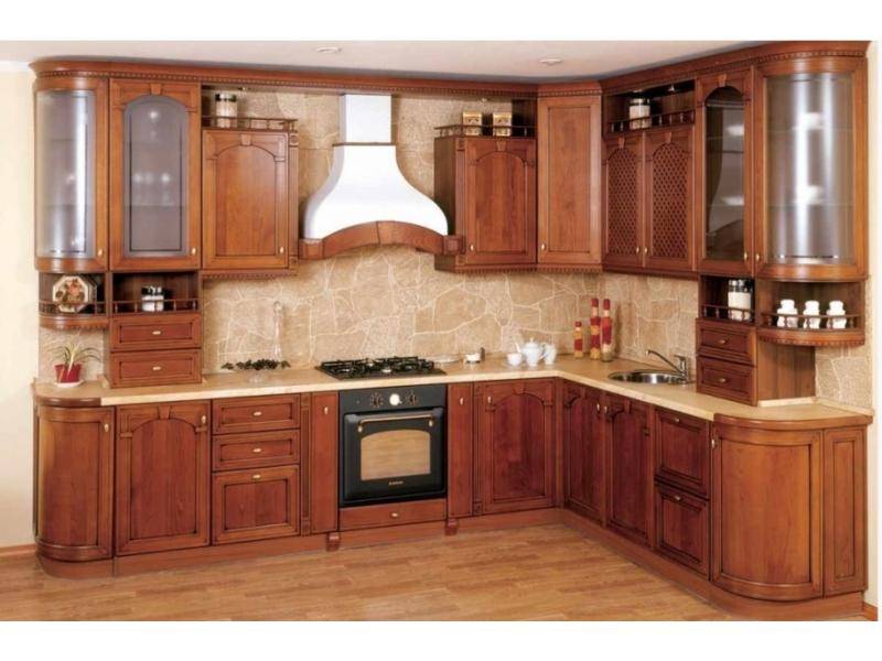 кухни из фасада массив дерева в Армавире