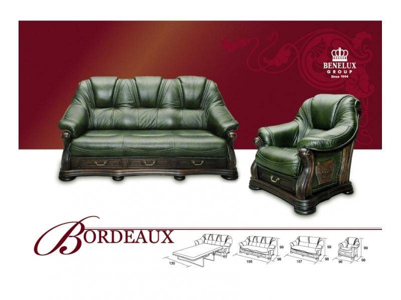 диван из кожи bordeaux в Армавире