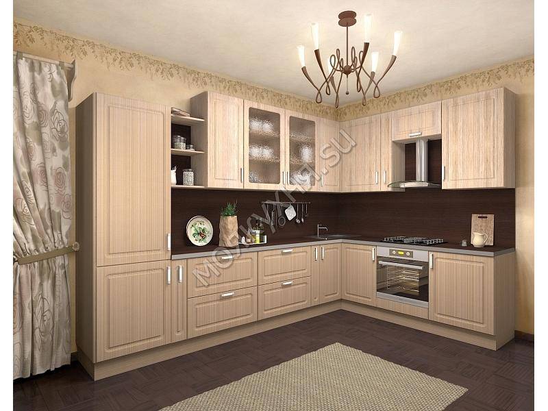 классическая угловая кухня в Армавире