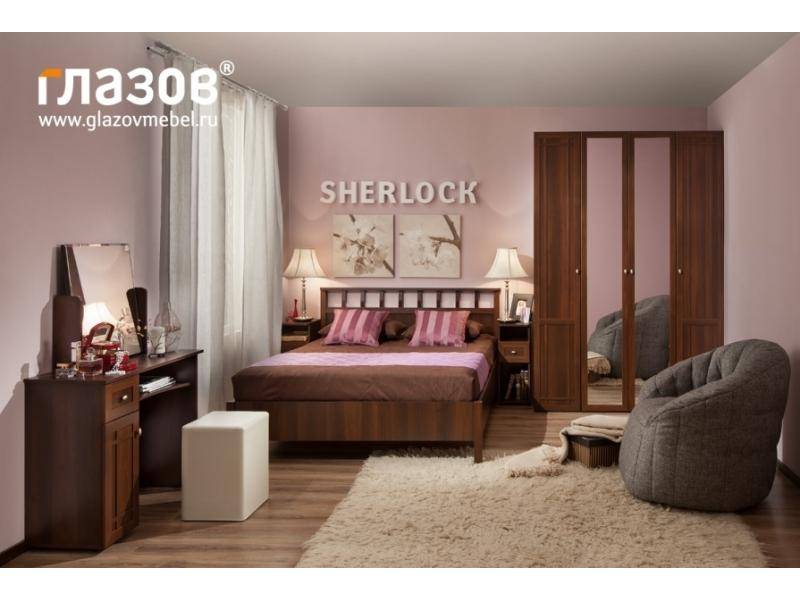 спальня sherlock в декоре орех шоколадный в Армавире