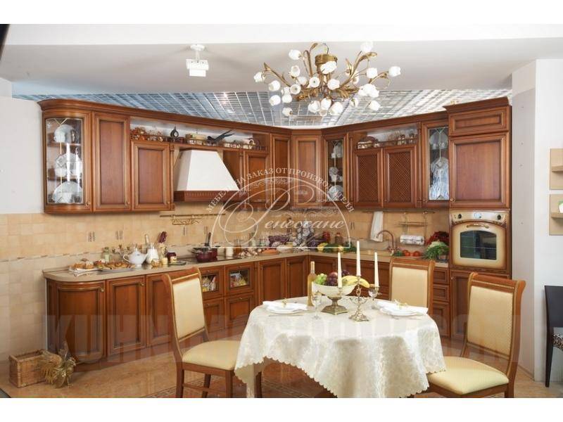 кухня из массива 7 в Армавире
