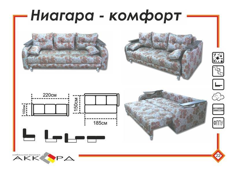 современный диван ниагара в Армавире