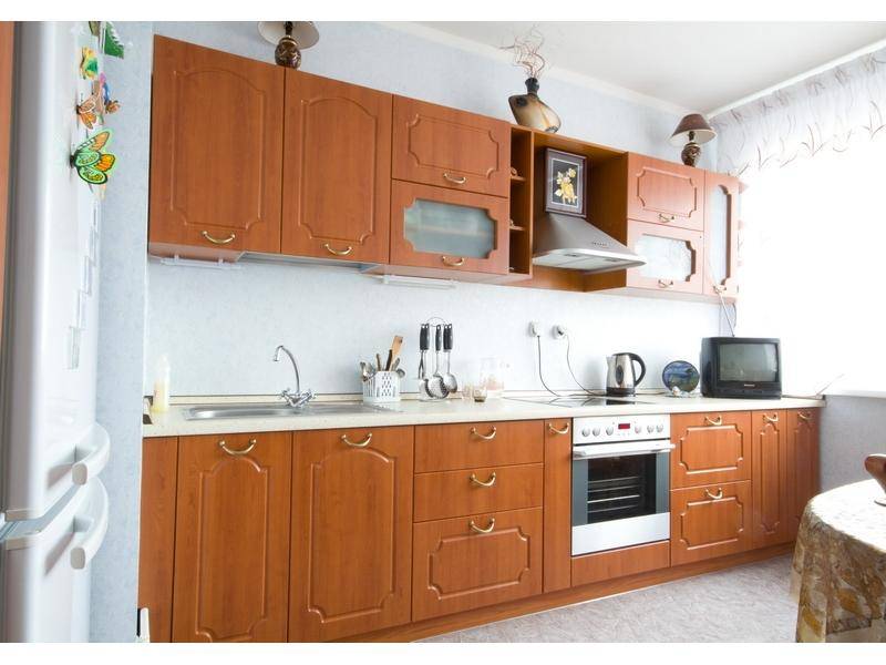 классическая прямая кухня в Армавире