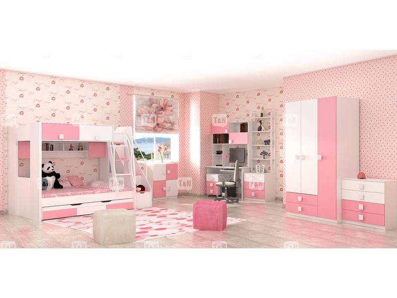 детская двухъярусная кровать rich pink в Армавире