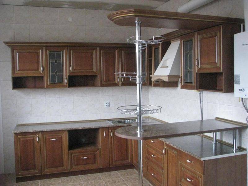 кухня угловая с барной стойкой в Армавире