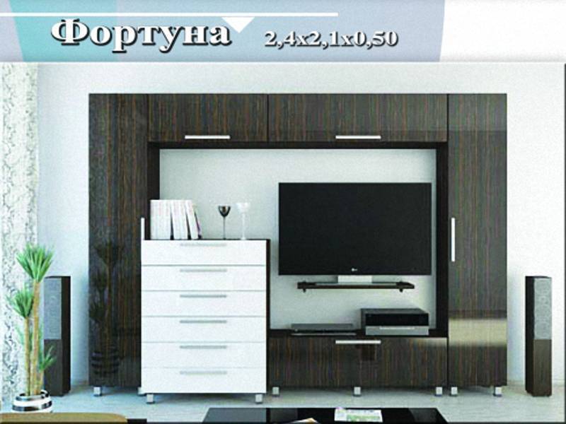 гостиная-стенка «фортуна» в Армавире