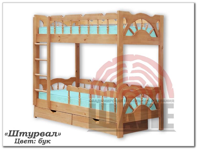 2х-ярусная детская кровать штурвал в Армавире